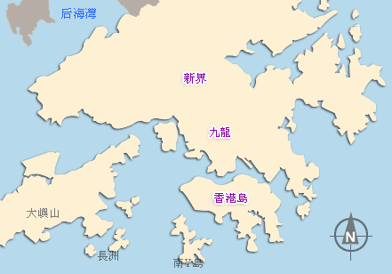 香港旅遊網地圖