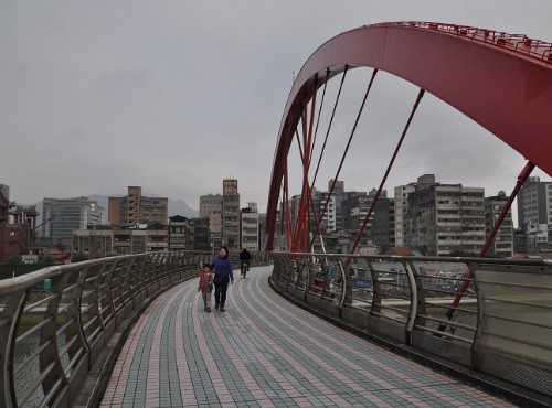 基隆河自行車道-彩虹橋