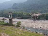 內灣吊橋