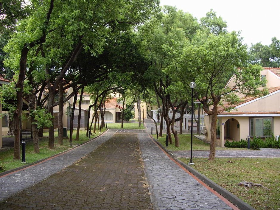 美式住宅区旁风景 摄影：老山羊部落格
