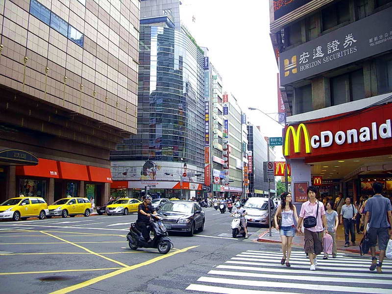 台北车站商圈 摄影：老山羊部落格