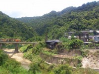 平溪線鐵道(近十分車站)<br/> 攝影：倪翊