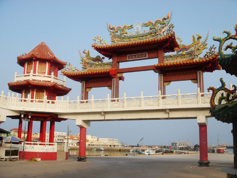 吉贝观音寺牌楼 摄影：陳美吟