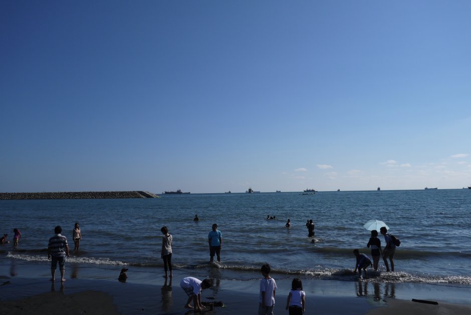 旗津海水浴場 攝影：三井