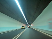 雪山隧道内<br/> 摄影：林仲哲
