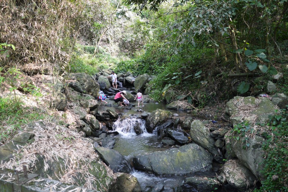 尾寮山步道前段大津瀑布步道 摄影：旅遊王攝影組