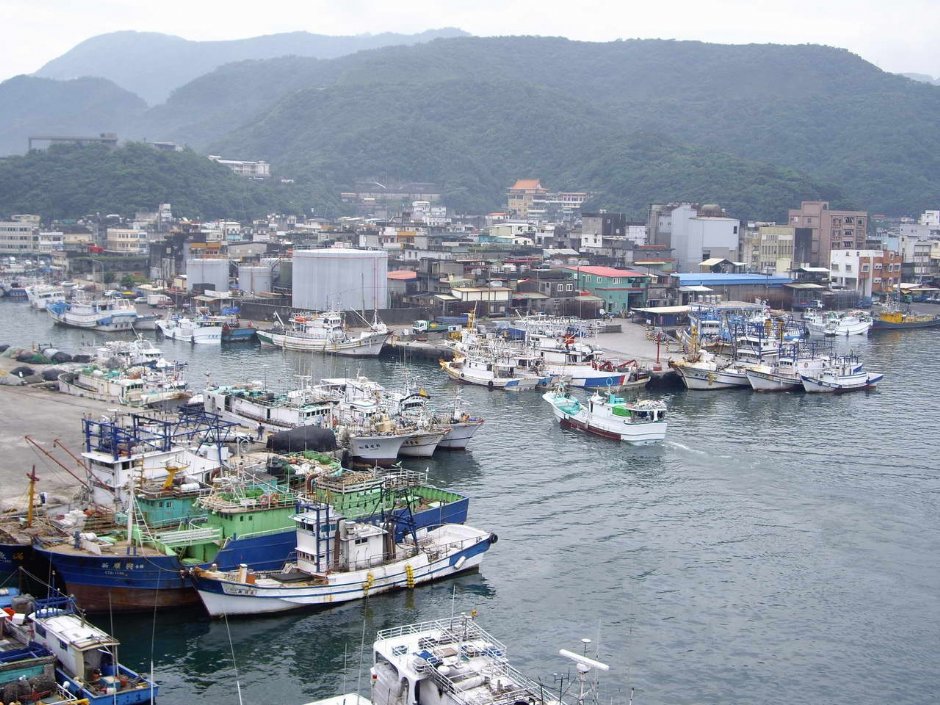内埤渔港全景 摄影：老山羊部落格