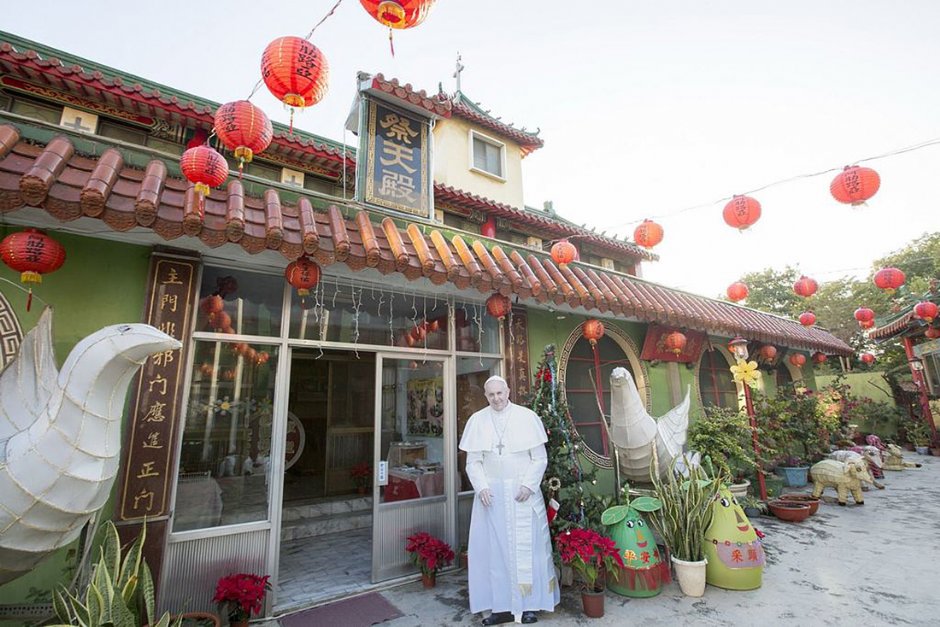 鹽水天主堂內的祭天殿 / 臺南市政府觀光旅遊局 提供