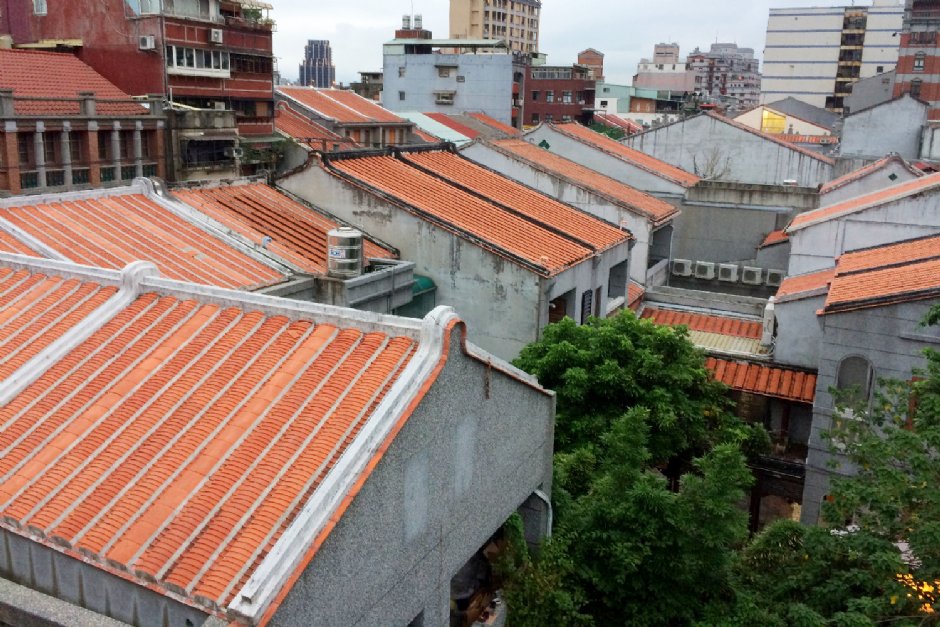 迪化207博物館俯瞰大稻埕街景/Eva隨手拍