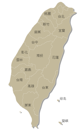 台灣溫泉地圖