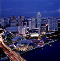 新加坡旅遊網新加坡非常享受之旅金融中心、新加坡河以及雄偉的濱海藝術中心等景觀