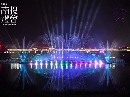 2021南投燈會 | 彩燈金花．旋轉錢坤